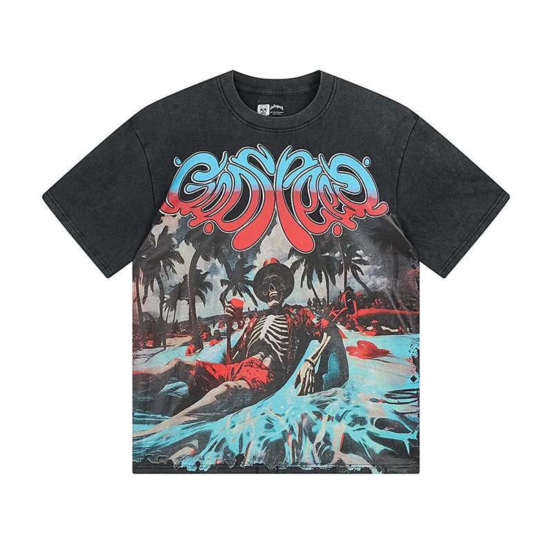 Godspeed Manifested MMXIII Washed Graphic T-Shirt ¡ª front