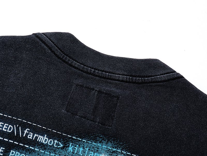 Godspeed Mers Loaded Washed Black Graphic T-Shirt ¡ª detail
