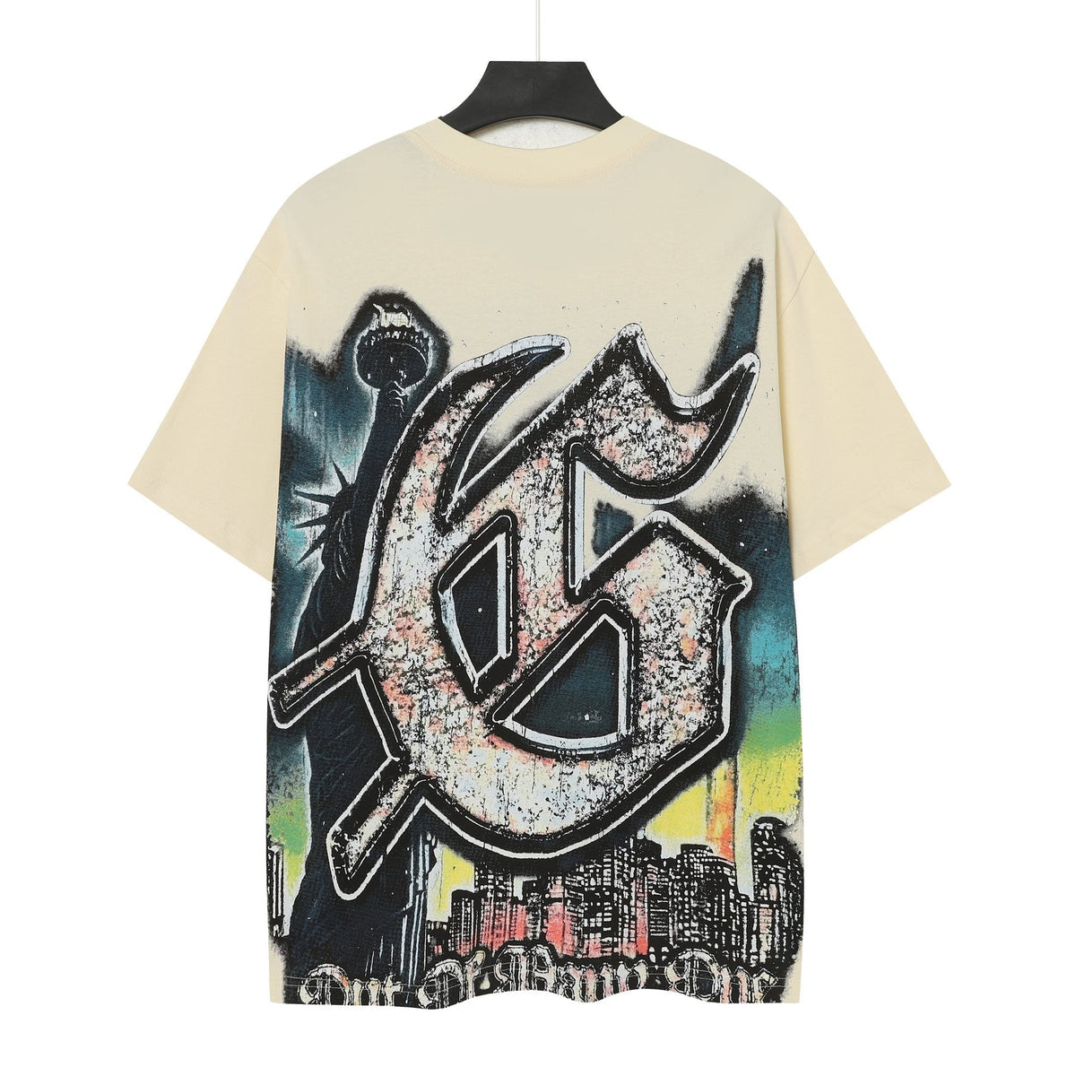 Godspeed Skull City Back Graphic T-Shirt ¡ª back