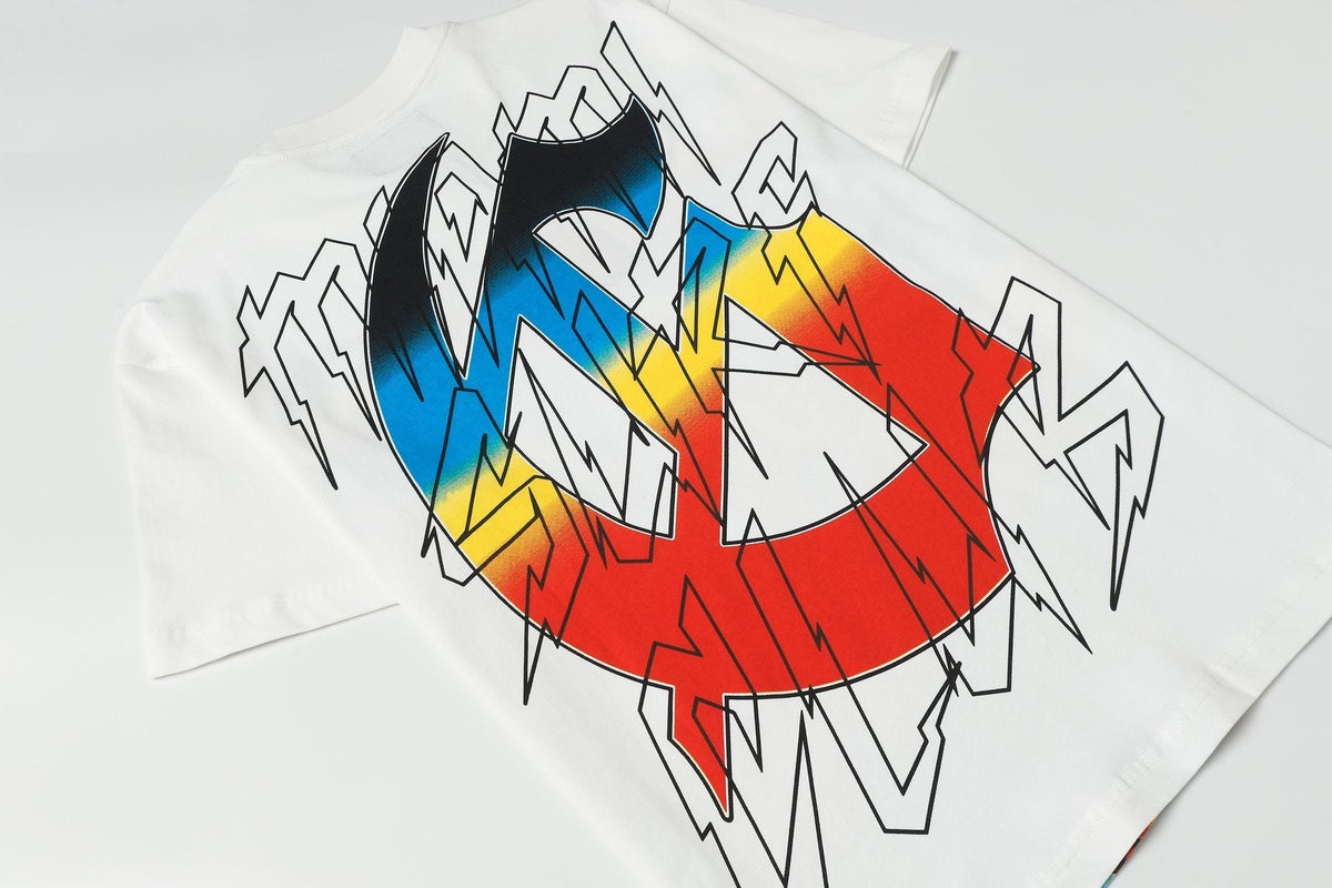 Godspeed Skeleton Surfer Graphic Short-Sleeve T-Shirt ¡ª detail