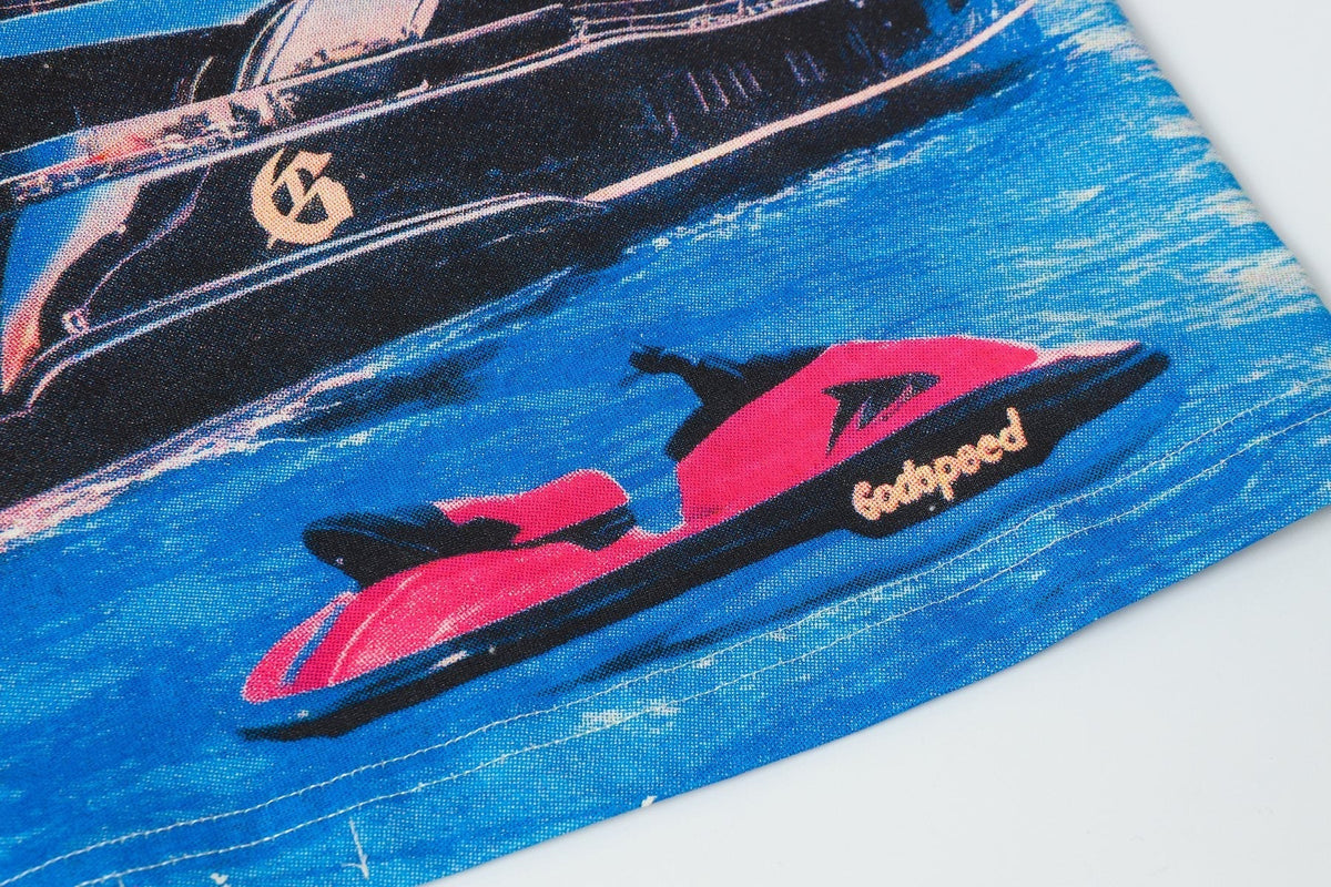 Godspeed Yacht Graphic Short-Sleeve T-Shirt ¡ª detail
