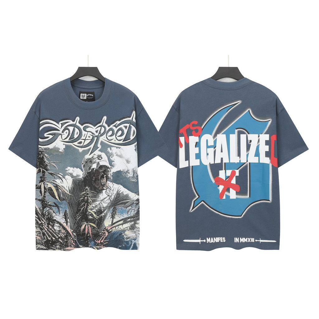 Godspeed Legalized Graphic Short-Sleeve T-Shirt ¡ª front