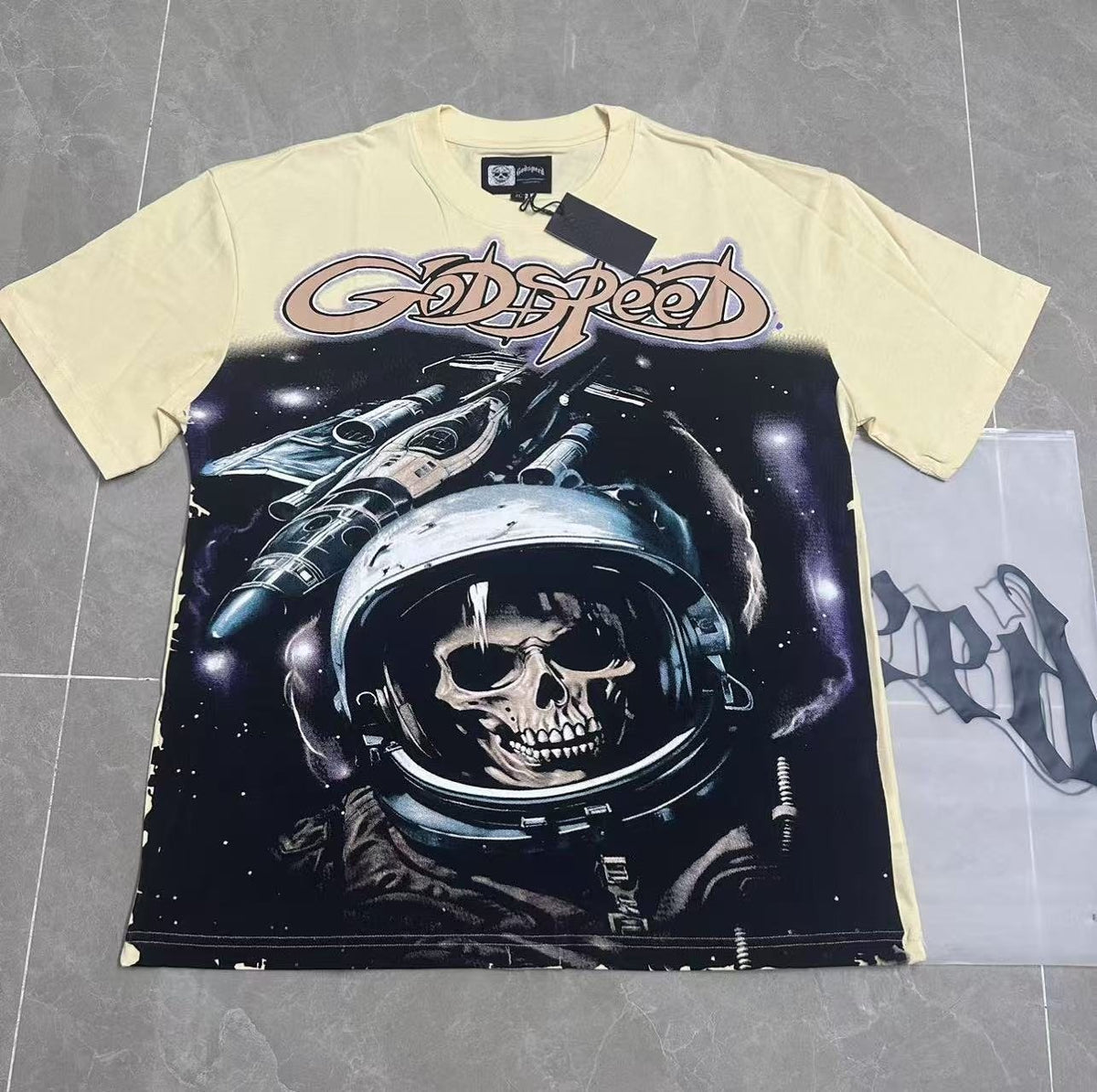 Godspeed Out of Many, One Short-Sleeve Graphic T-Shirt ¡ª front