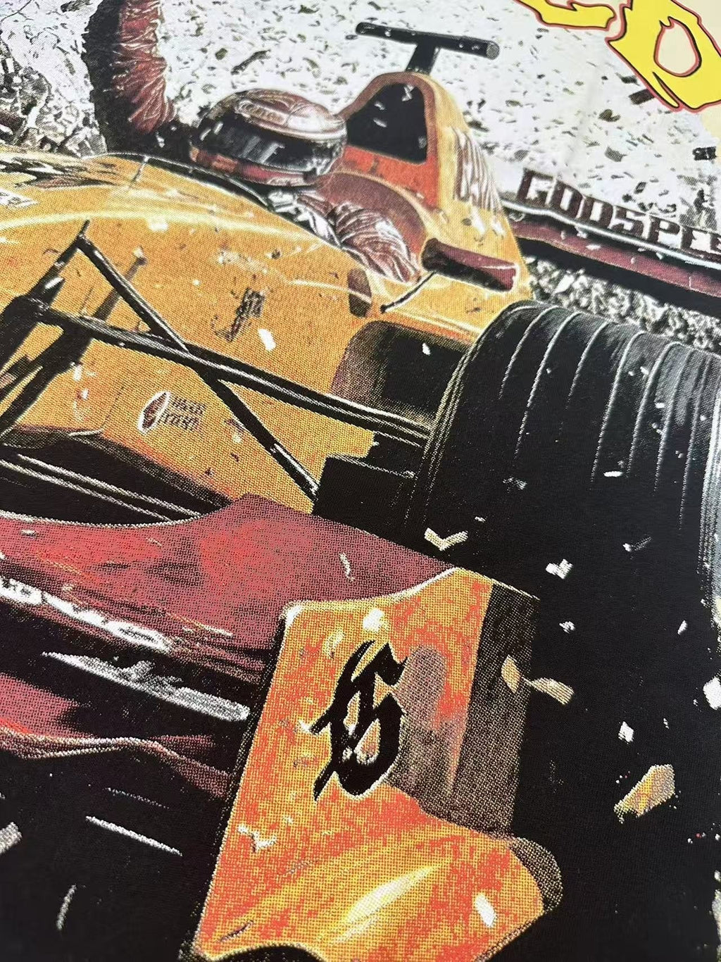 Godspeed Racing Graphic T-Shirt ¡ª detail