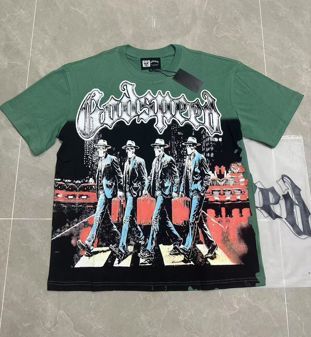 Godspeed Don¡¯t Fade Away Graphic T-Shirt ¡ª front