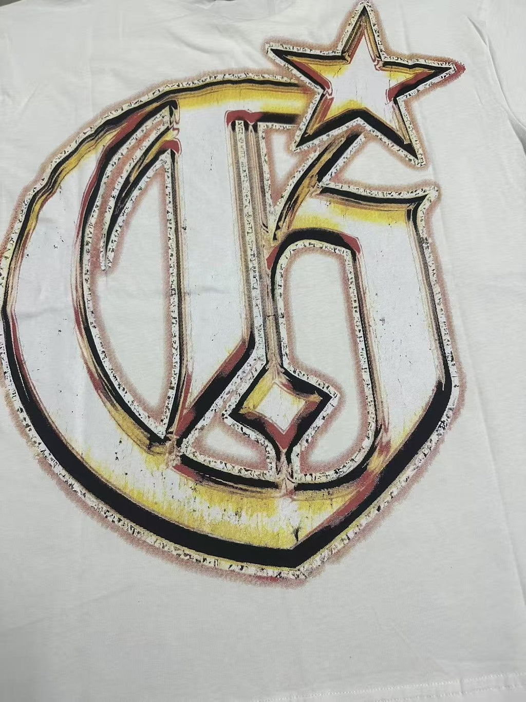 Godspeed Art Dept Skull Graphic T-Shirt ¡ª detail