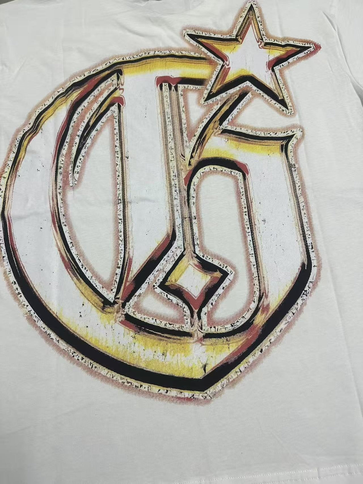 Godspeed Art Dept Skull Graphic T-Shirt ¡ª detail