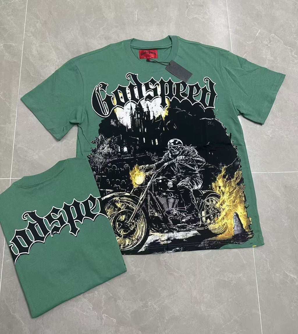 Godspeed Motorcycle Graphic T-Shirt ¡ª context