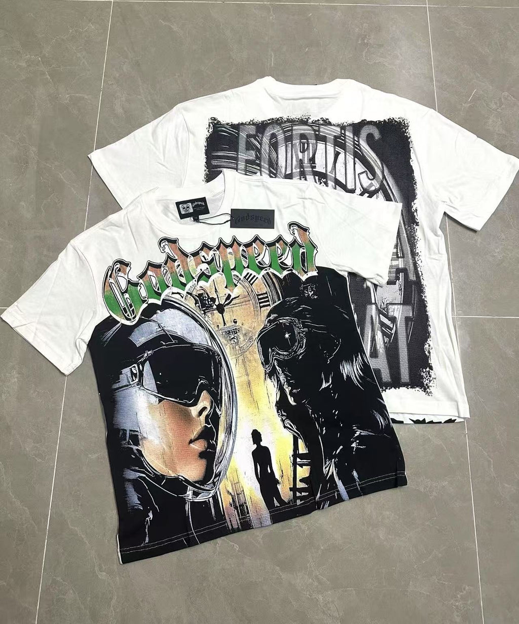 Godspeed Fortis Fortuna Graphic T-Shirt ¡ª context