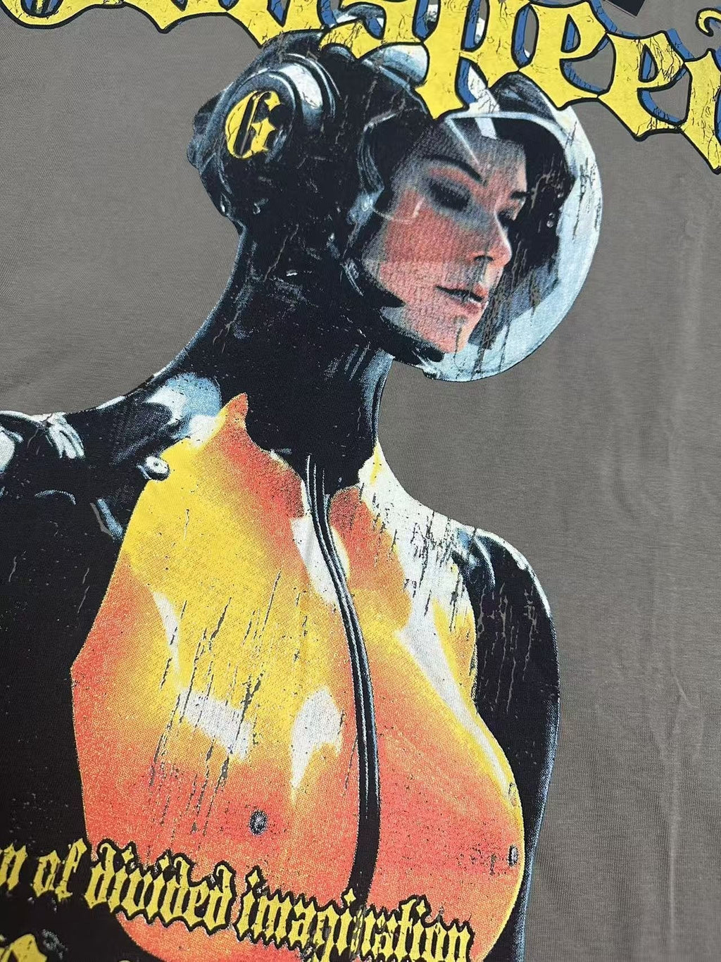 Godspeed Illusion Graphic Short-Sleeve T-Shirt ¡ª detail