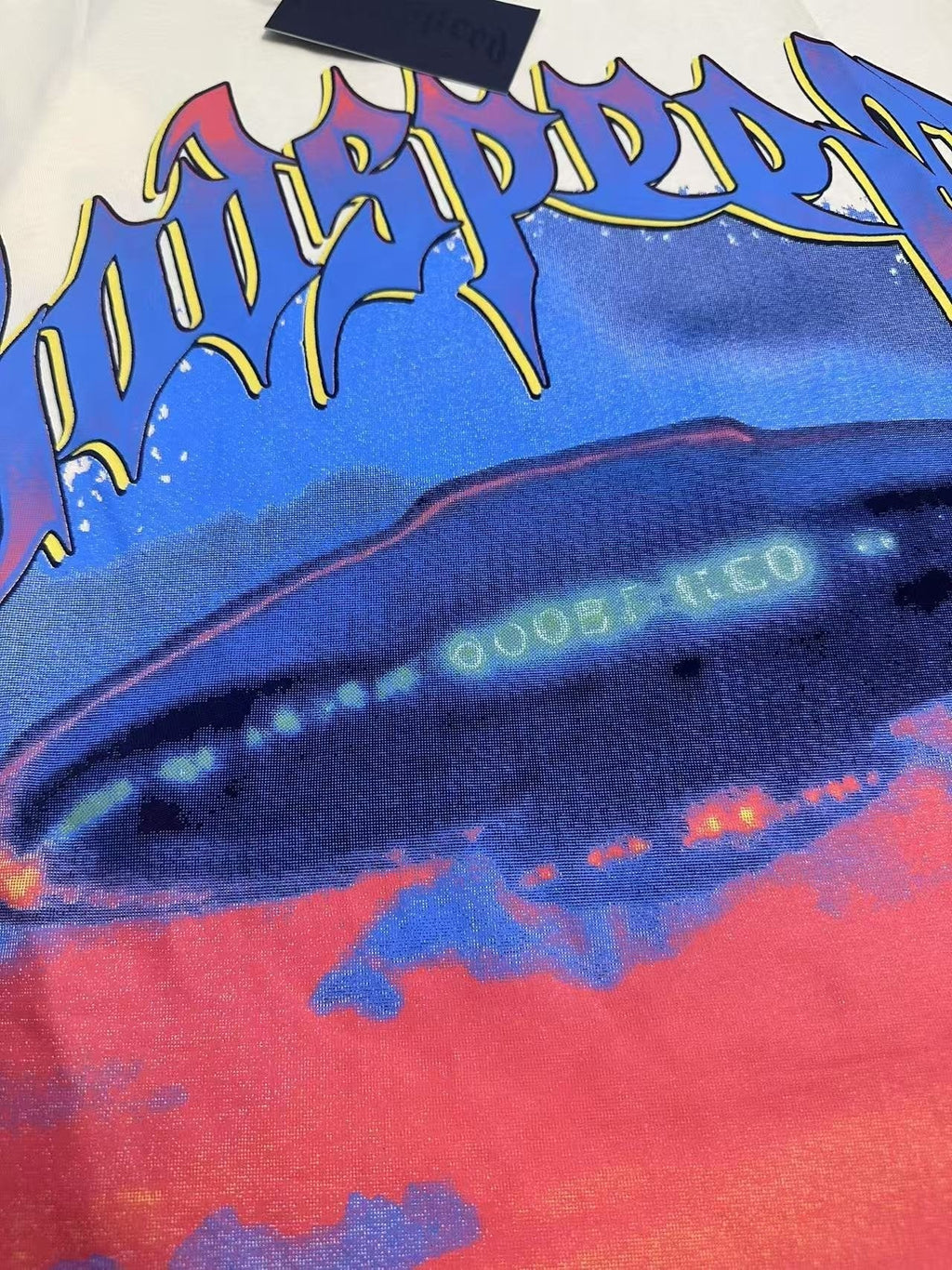 Godspeed UFO Sun-Eye Graphic T-Shirt ¡ª detail