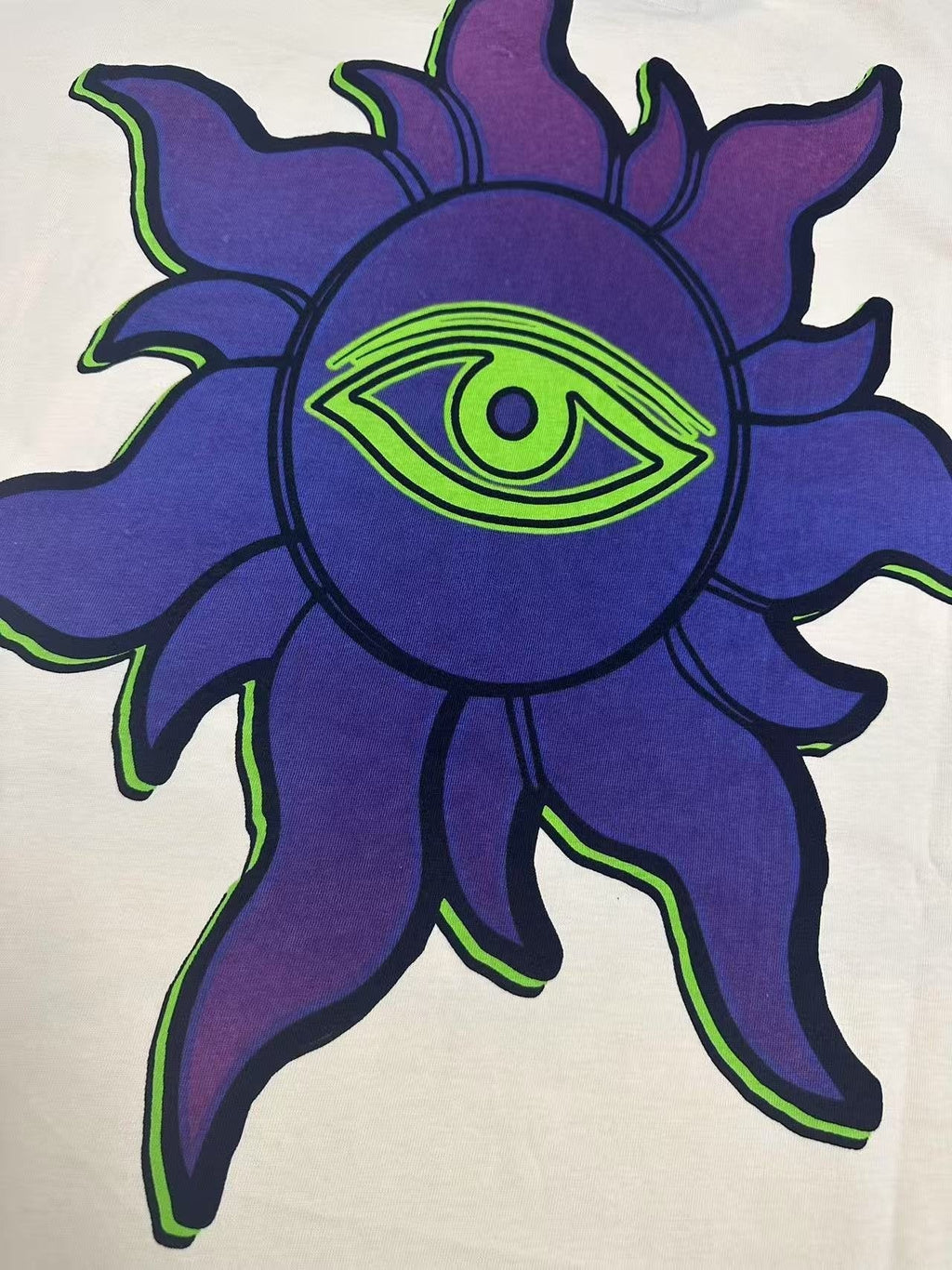 Godspeed UFO Sun-Eye Graphic T-Shirt ¡ª detail