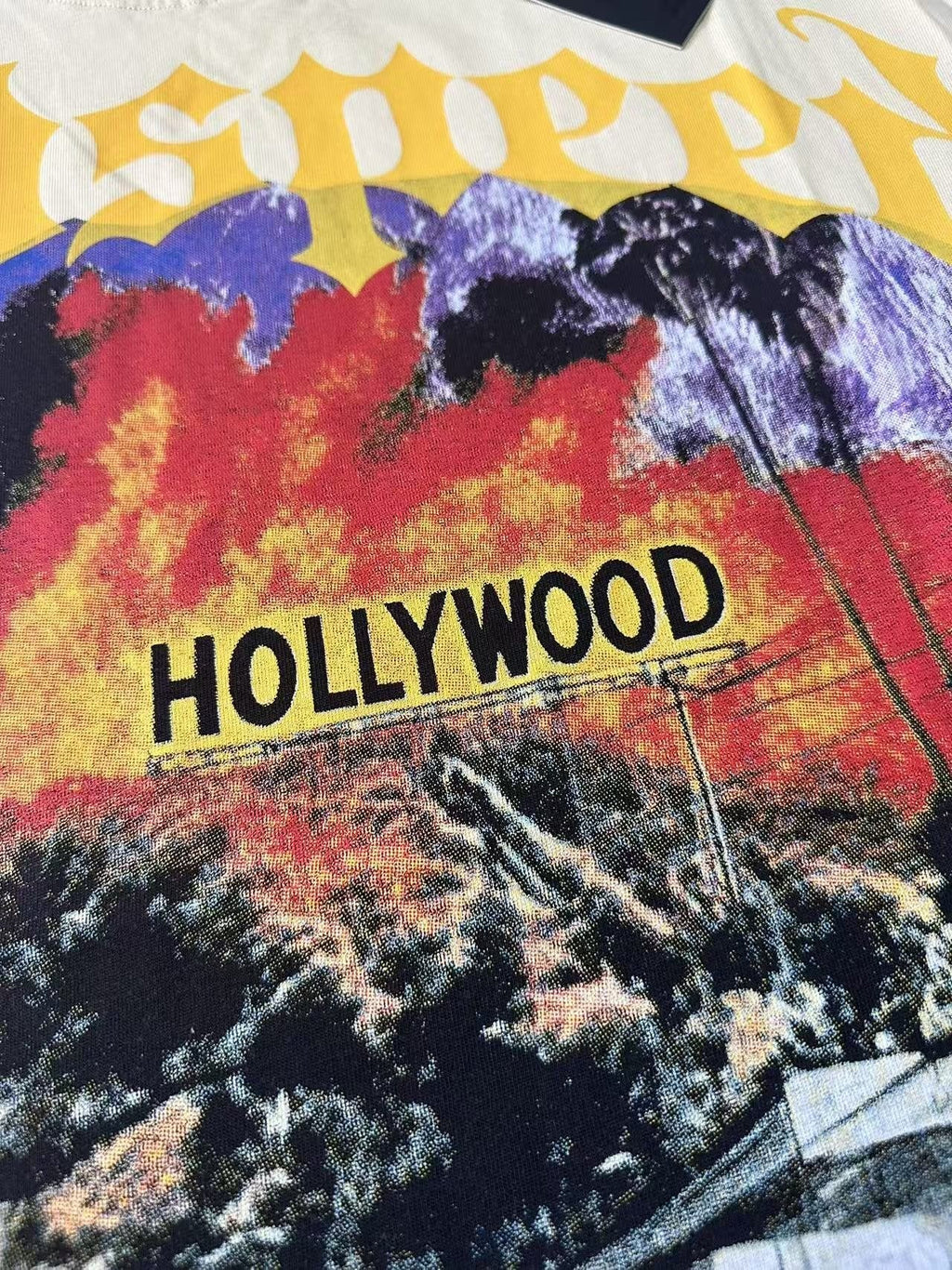 Godspeed Hollywood Car Graphic T-Shirt ¡ª detail