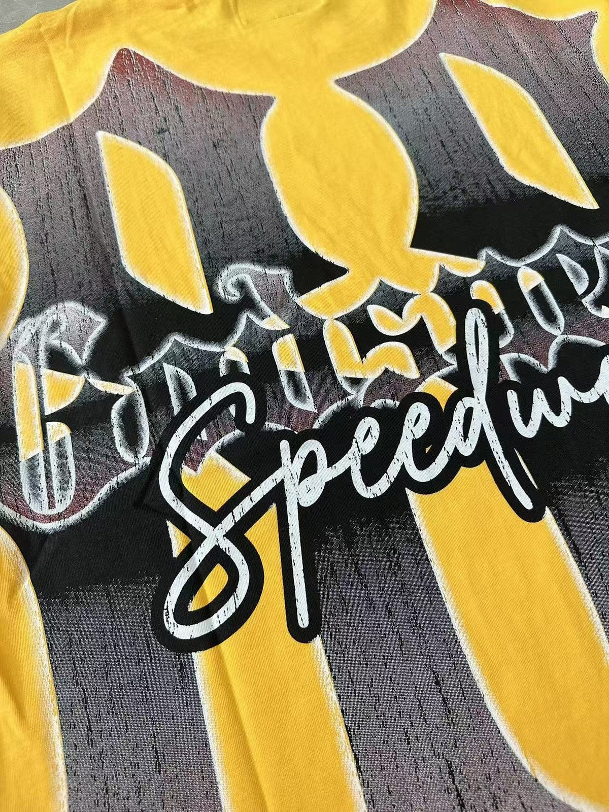 Godspeed Motorcycle Graphic T-Shirt ¡ª detail