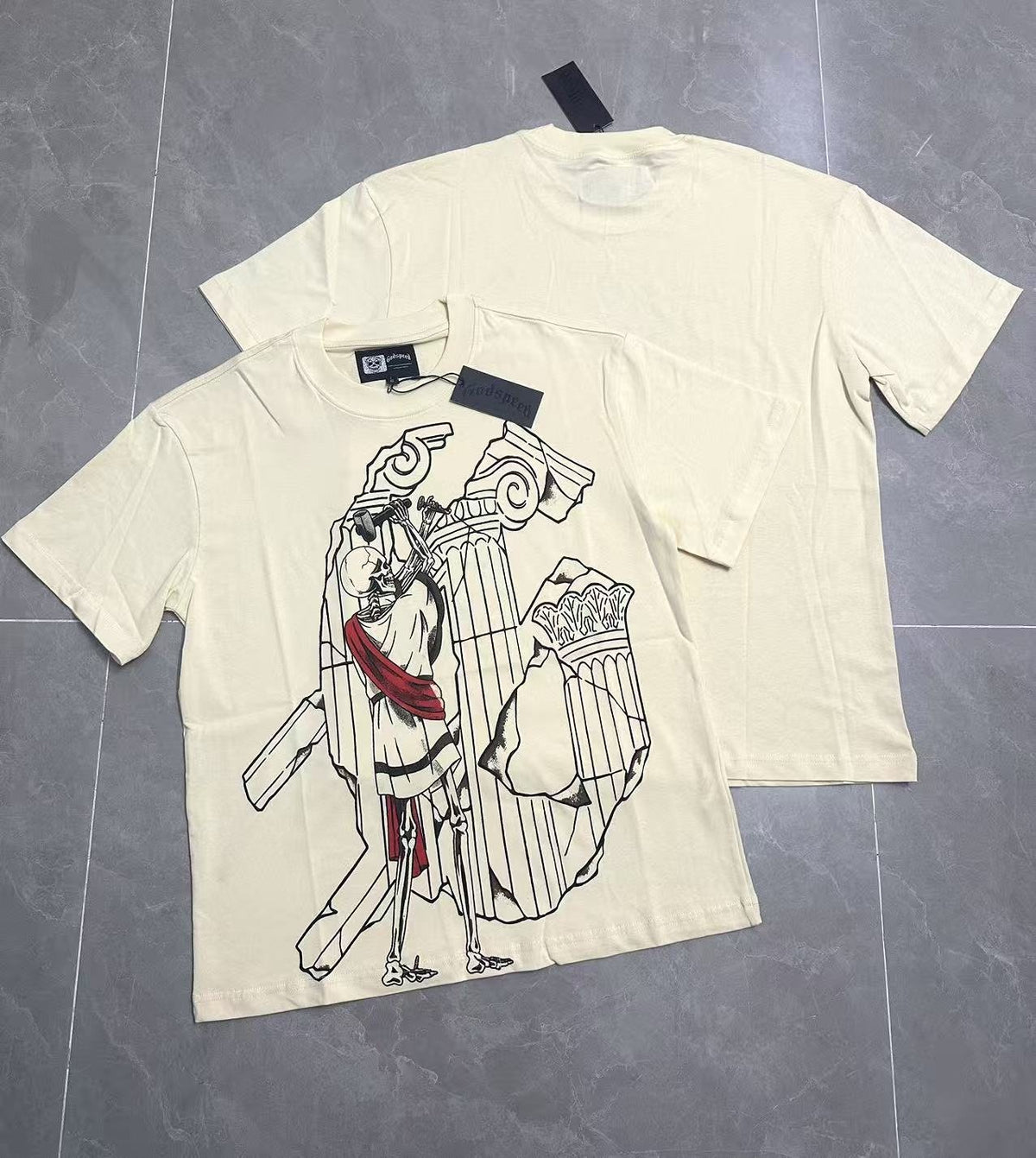 Godspeed Line-Art Graphic T-Shirt ¡ª context