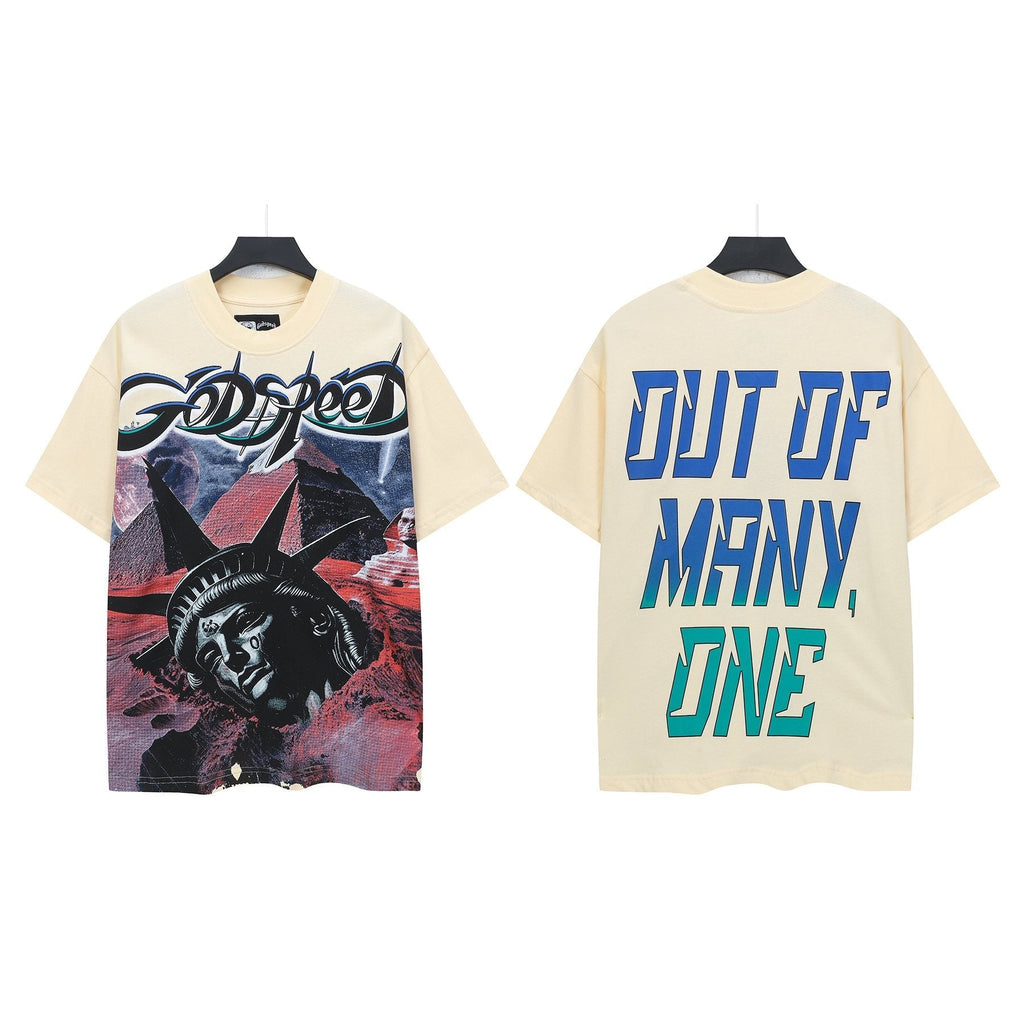Godspeed Out of Many One Graphic T-Shirt ¡ª hero