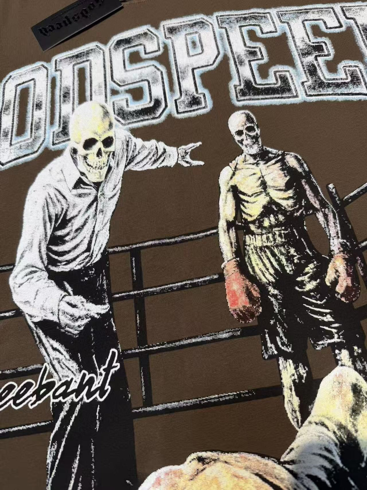 Godspeed Boxing Graphic T-Shirt ¡ª detail