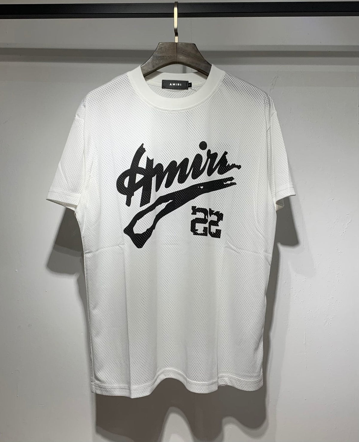 AMIRI 22 Mesh T-Shirt & Shorts Set ¡ª front