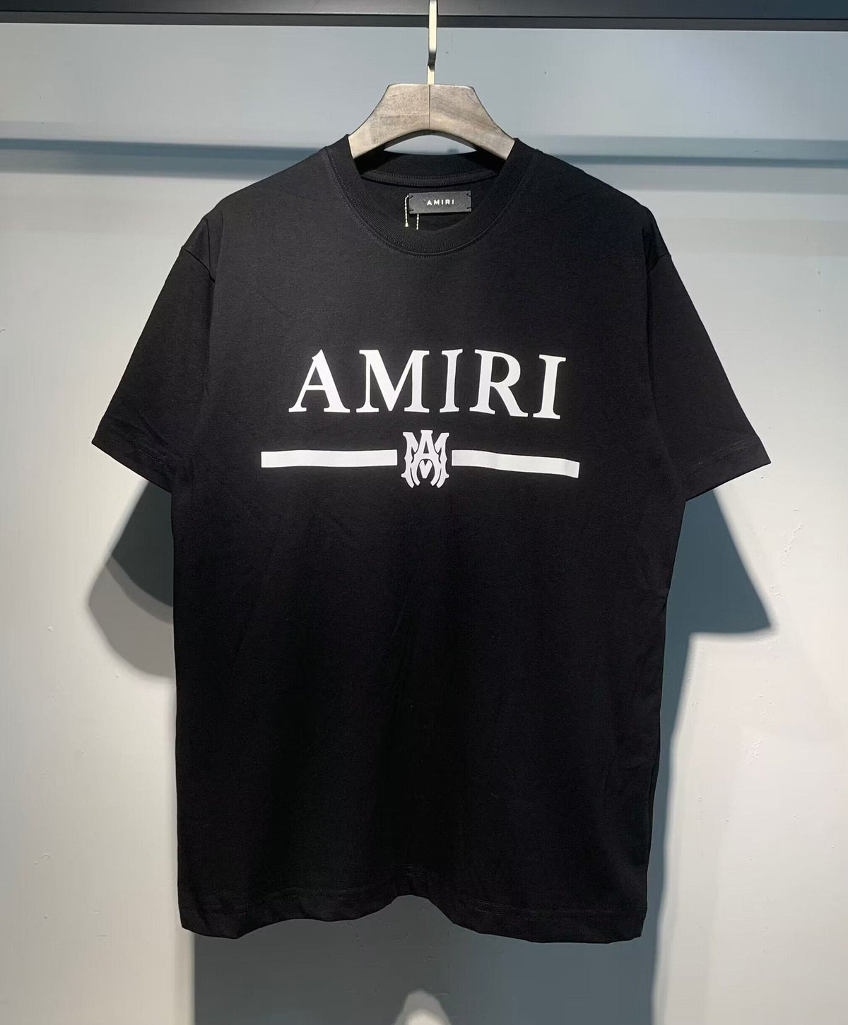AMIRI Bar Motif Graphic Short-Sleeve T-Shirt ¡ª front