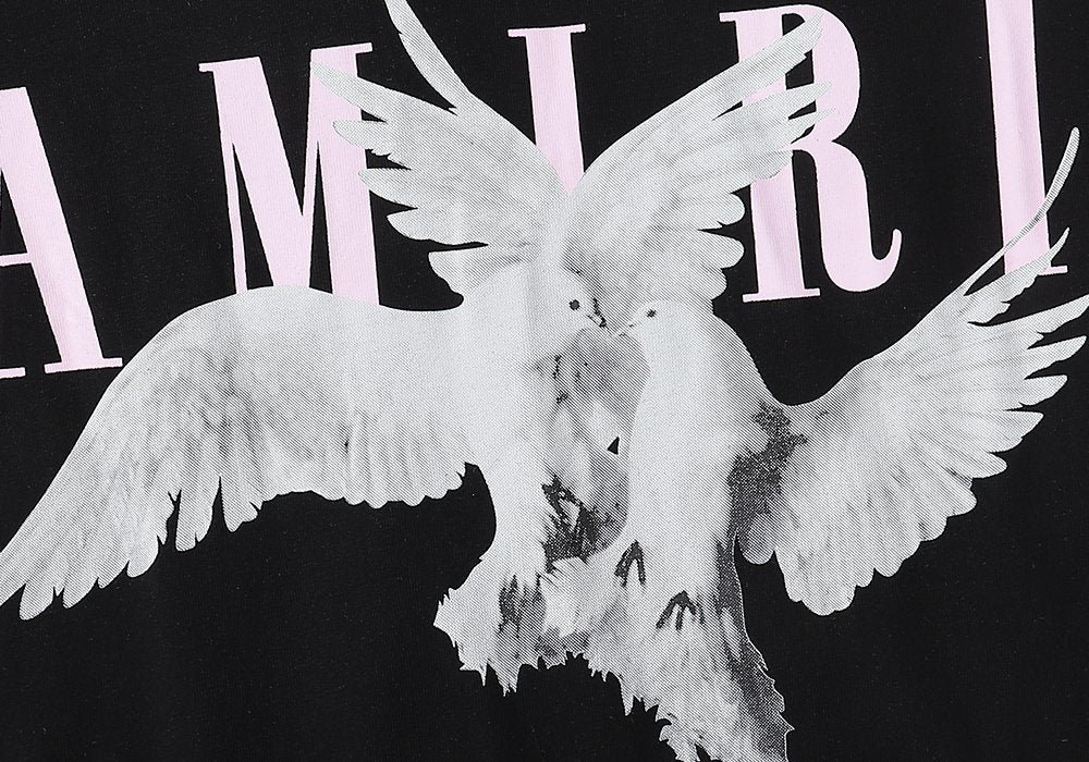 AMIRI Dove Graphic Short-Sleeve T-Shirt ¡ª detail