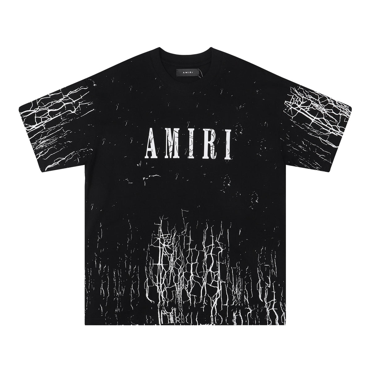 AMIRI Distressed Crackle Graphic T-Shirt ¡ª hero