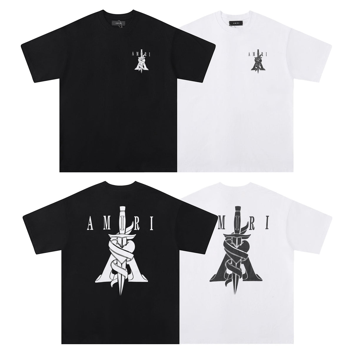 AMIRI Dagger Snake Graphic T-Shirt ¡ª comparison