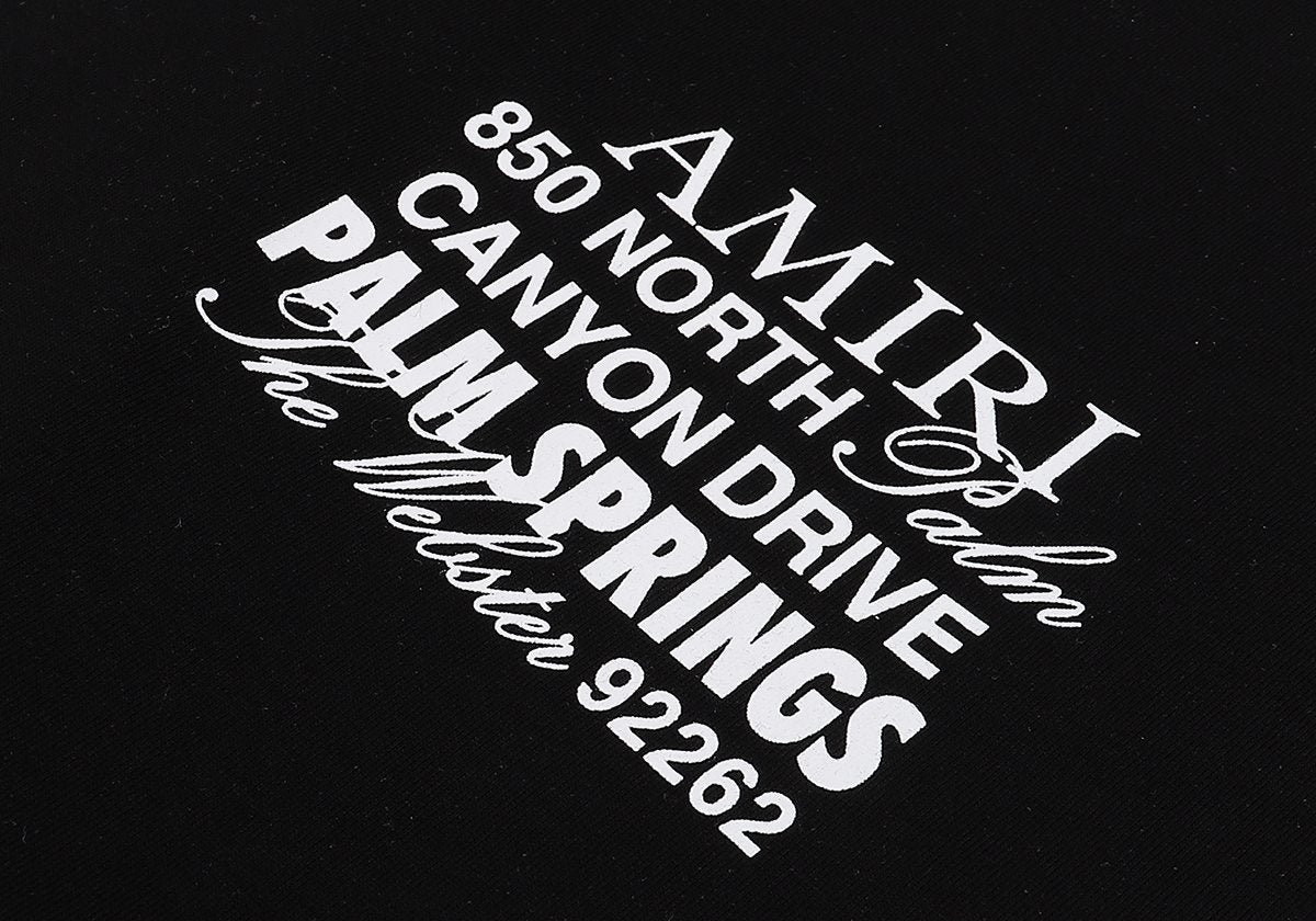 AMIRI Pink Bone Graphic T-Shirt ¡ª detail