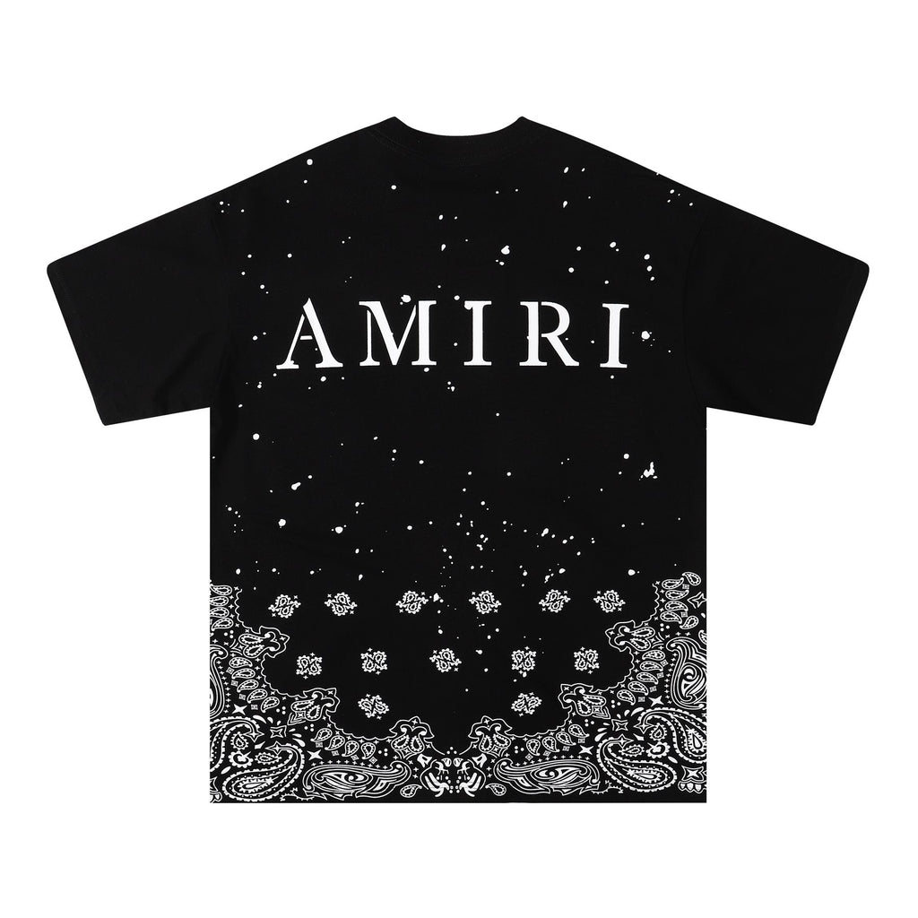 AMIRI Bandana Hem Graphic T-Shirt ¡ª back