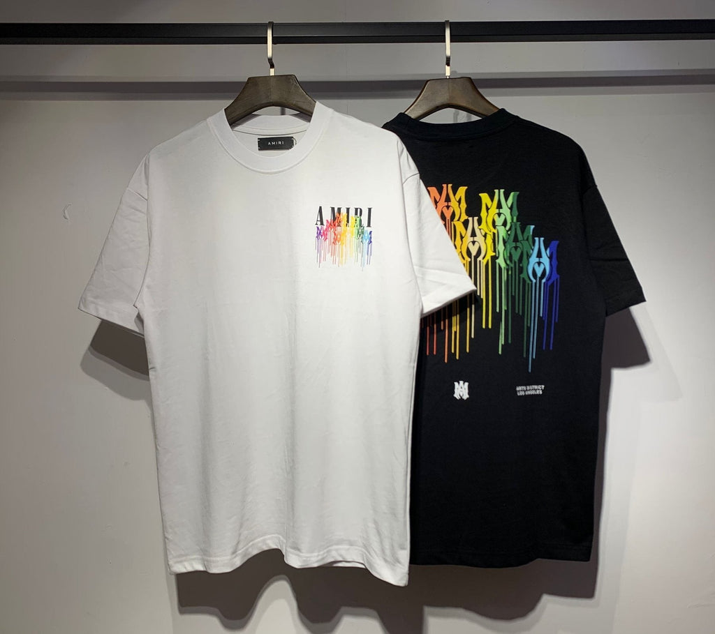 AMIRI Rainbow Drip Graphic T-Shirt ¡ª context