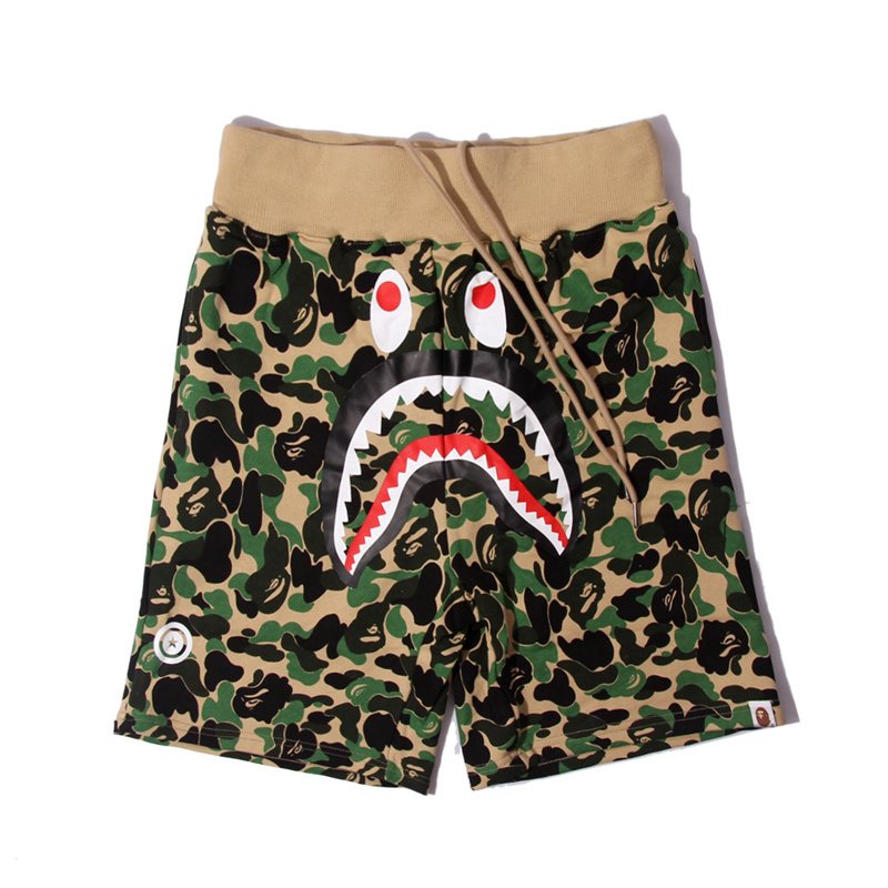 BAPE WGM Camouflage Graphic Shorts ¡ª back