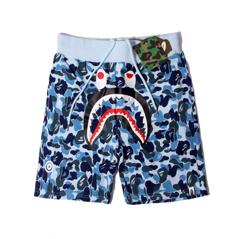 BAPE WGM Camouflage Graphic Shorts ¡ª back
