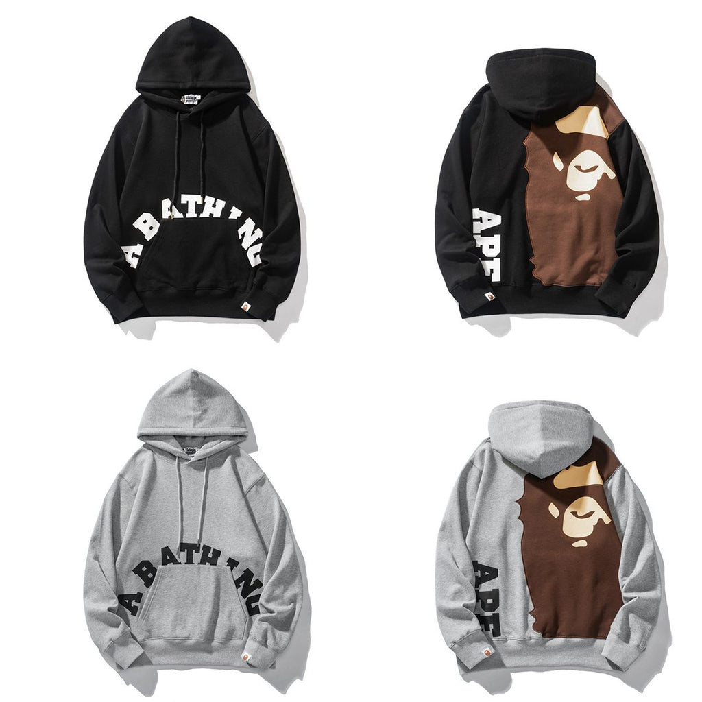 BAPE Ape Graphic Pullover Hoodie ¡ª comparison