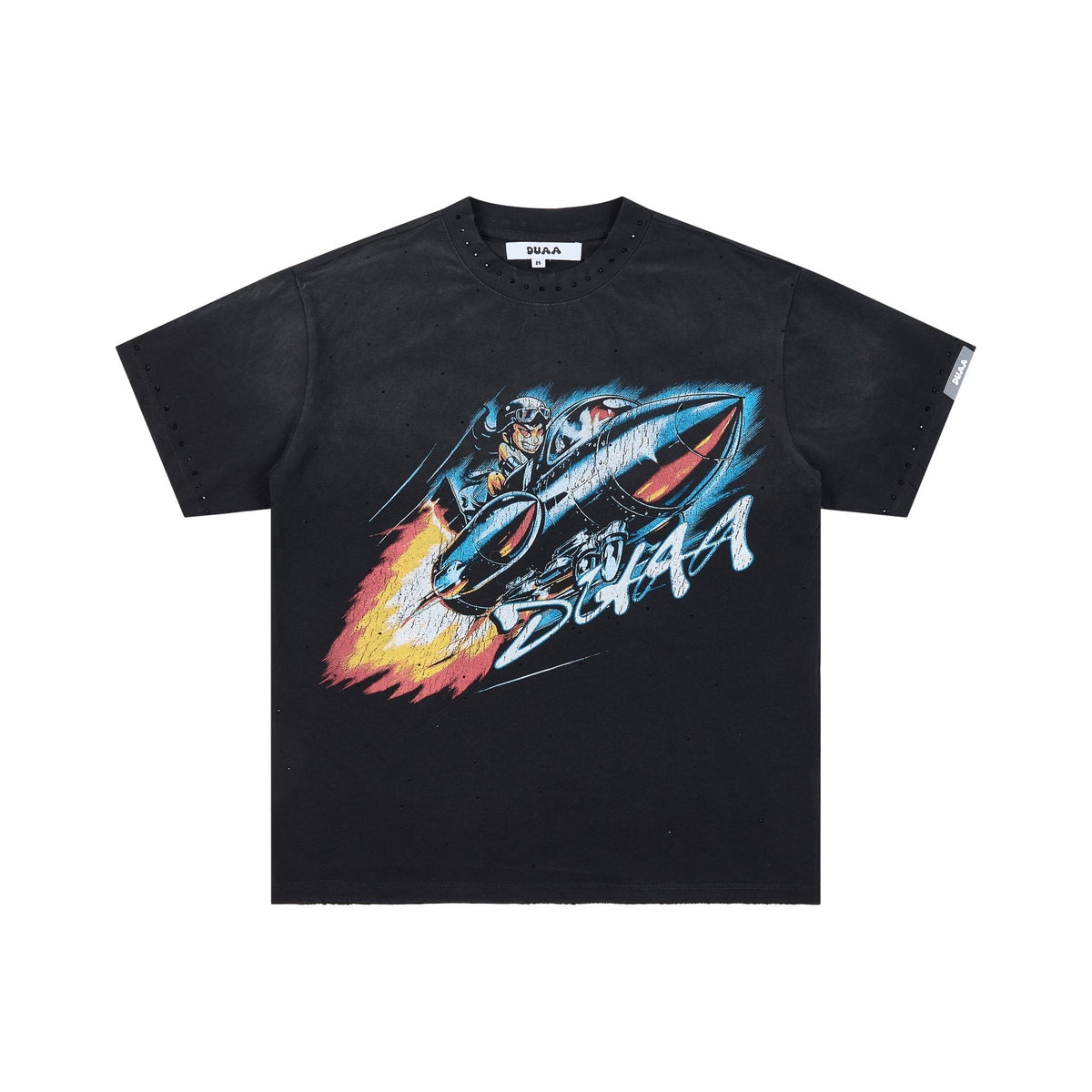 DUAA Rocket Graphic Short-Sleeve T-Shirt ¡ª hero