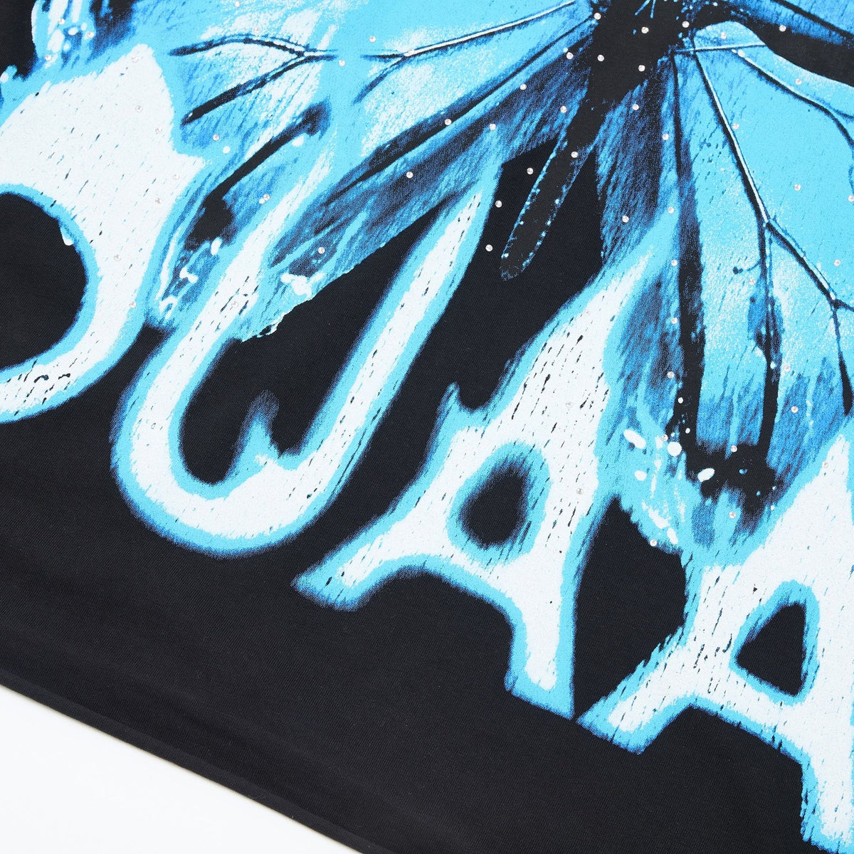 DUAA Butterfly Graphic Short-Sleeve T-Shirt ¡ª detail