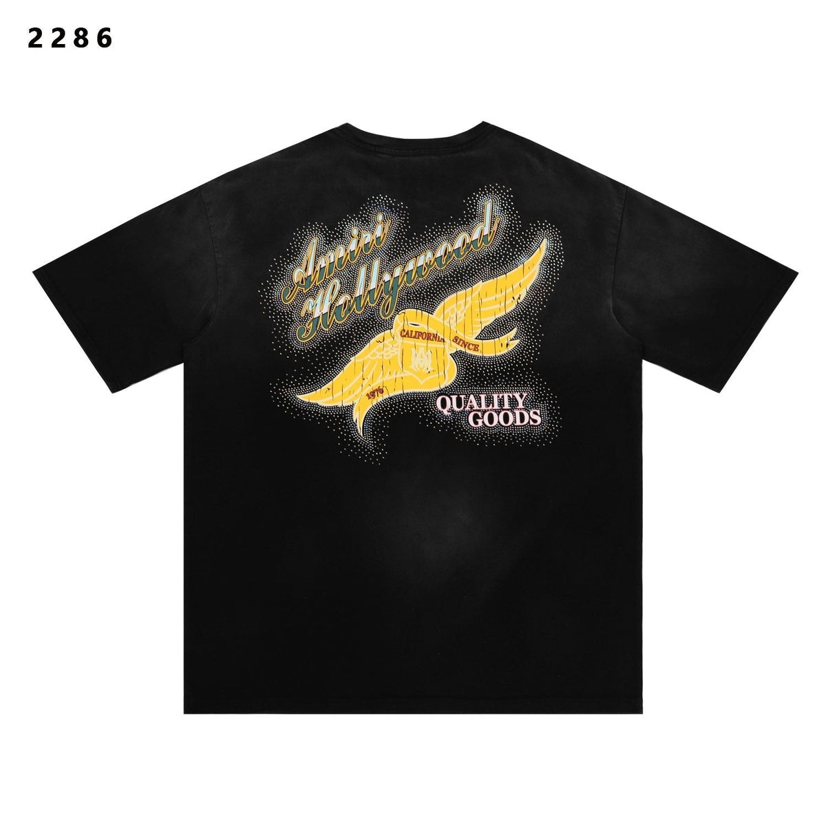 AMIRI Hollywood Graphic Short-Sleeve T-Shirt ¡ª back