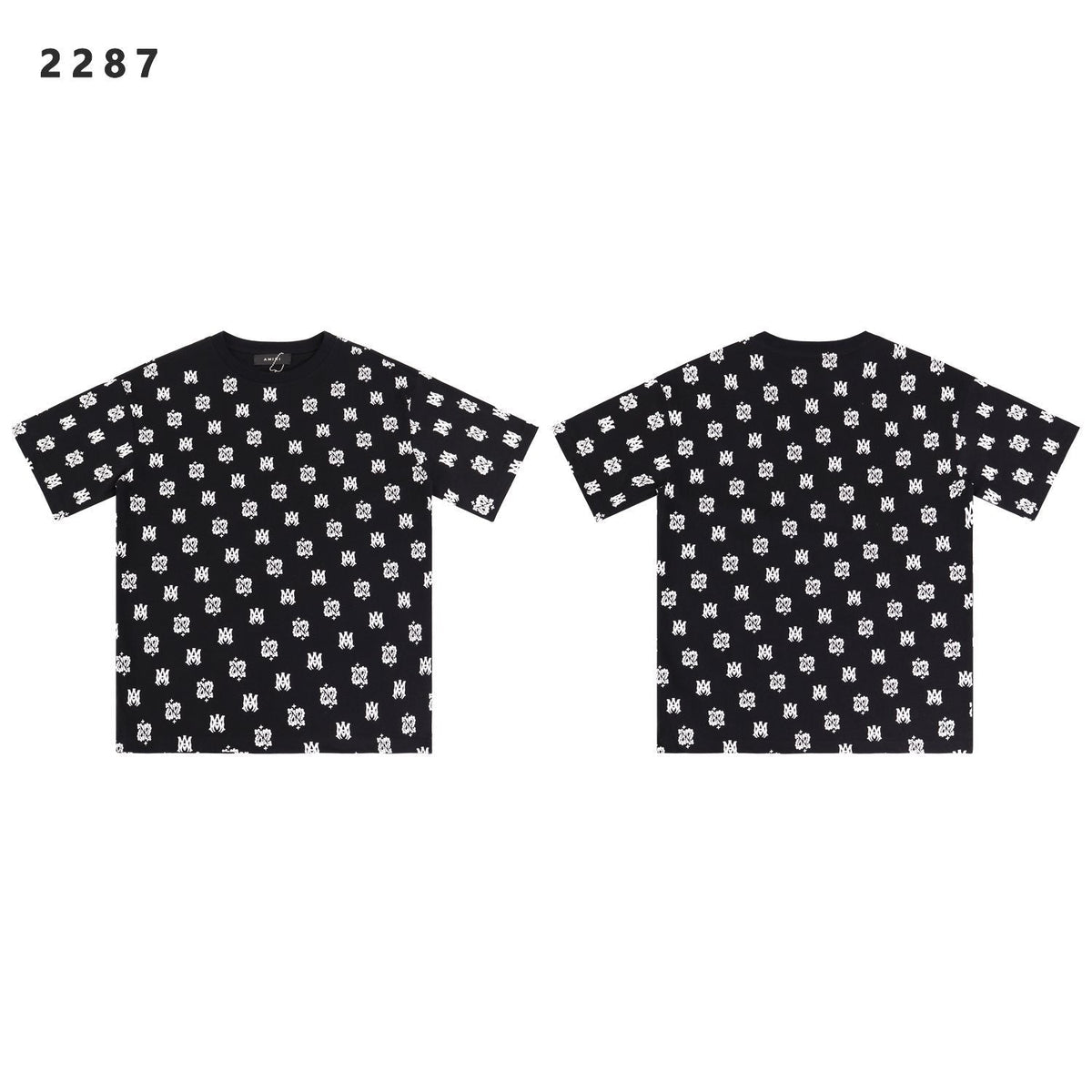AMIRI Ornamental All-Over Graphic Short-Sleeve T-Shirt ¡ª hero