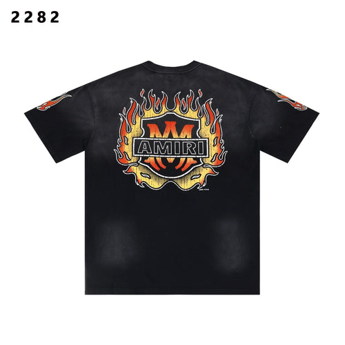 AMIRI Flame Graphic Short-Sleeve T-Shirt ¡ª back