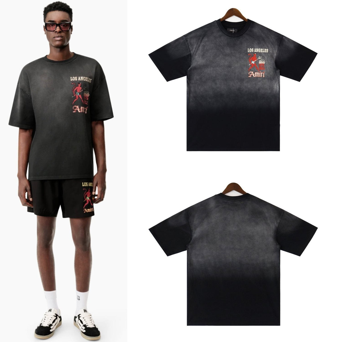 AMIRI Los Angeles Devil Graphic T-Shirt ¡ª context