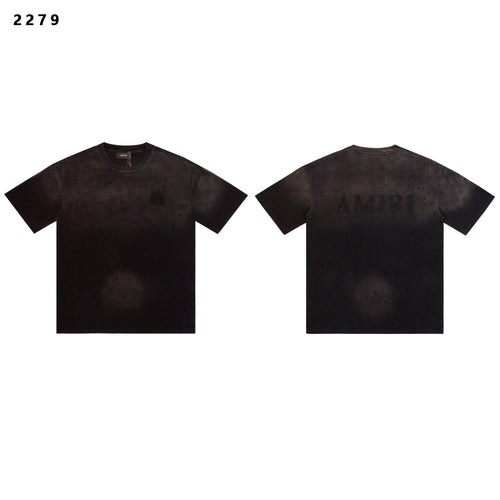 AMIRI Distressed Washed Short-Sleeve T-Shirt ¡ª hero