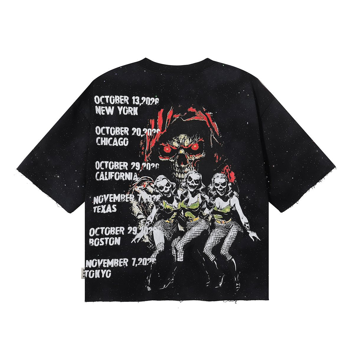 BKYS Revival Hellfest Speckle Graphic T-Shirt ¡ª back