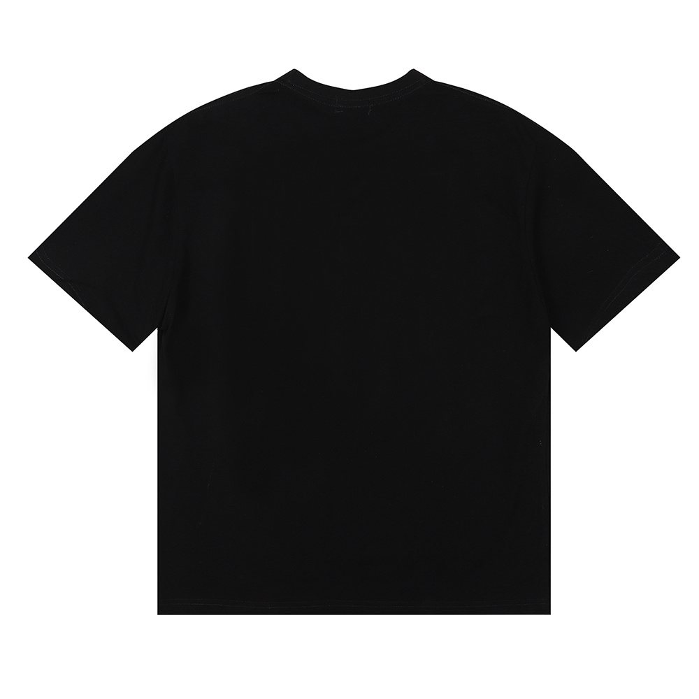 AMIRI Blue Wordmark Short-Sleeve T-Shirt ¡ª back