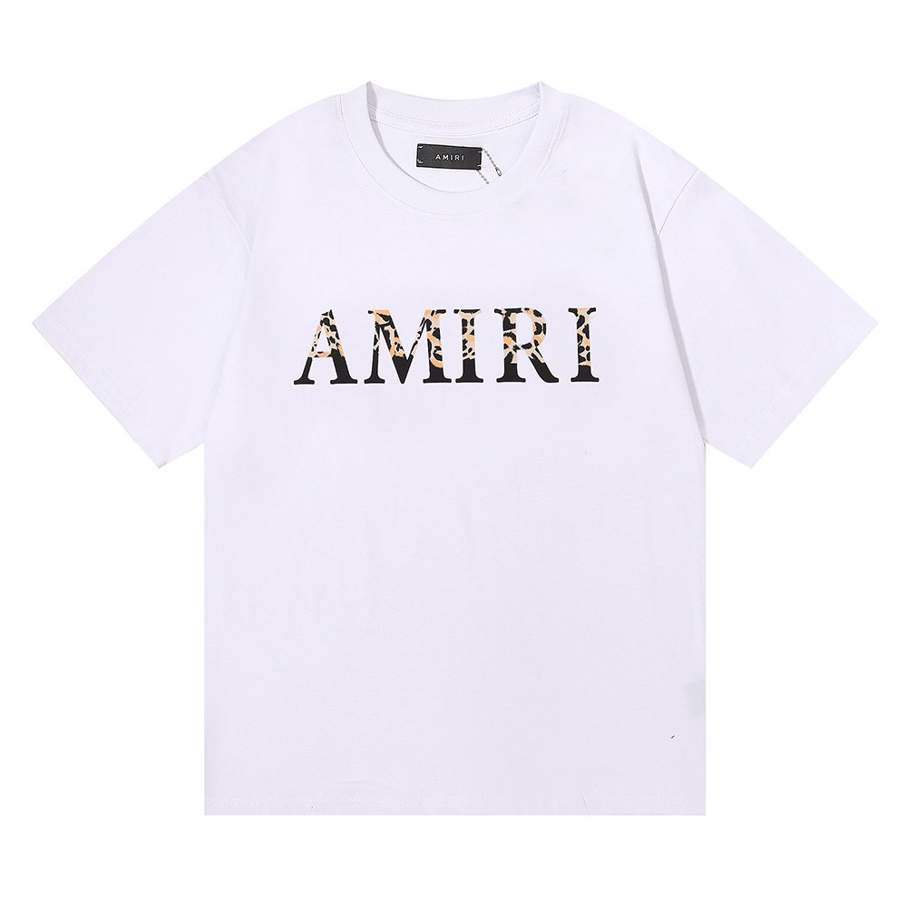 AMIRI Leopard Graphic T-Shirt ¡ª front