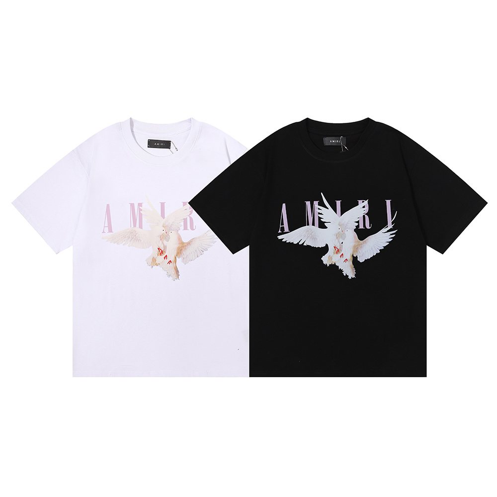 AMIRI Dove Graphic Short-Sleeve T-Shirt ¡ª comparison