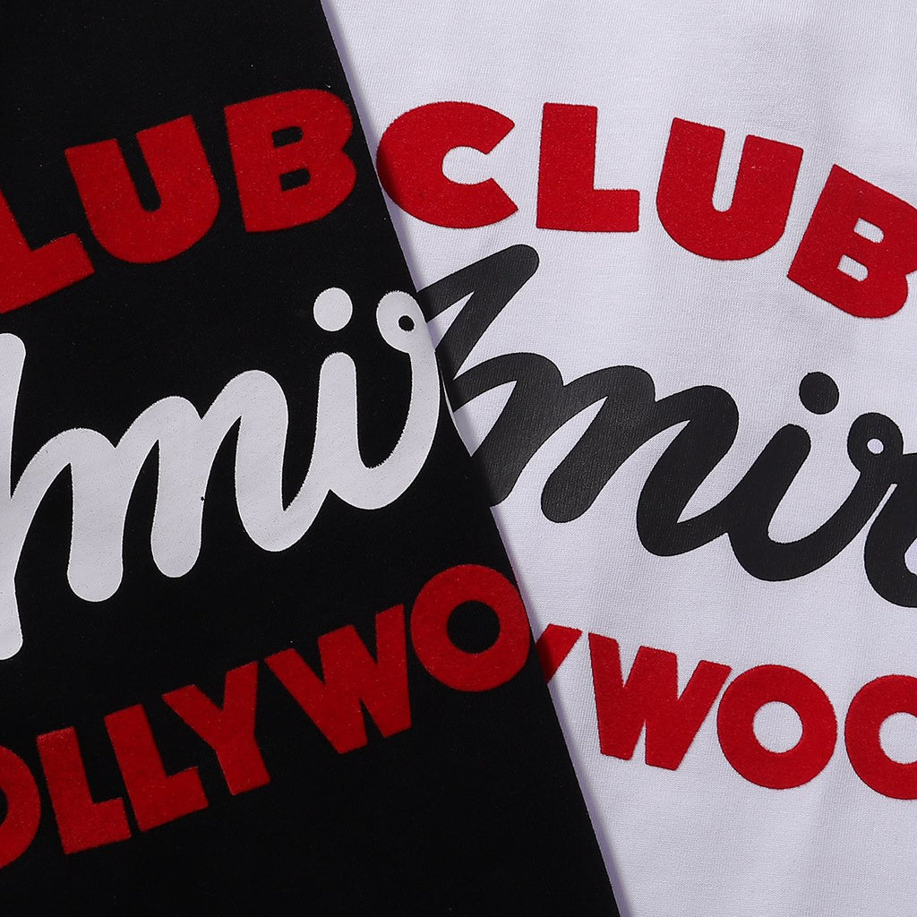 AMIRI Club Hollywood Graphic T-Shirt ¡ª fabric_closeup