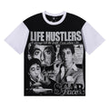 Life Hustlere Scarface Portrait Graphic Color-Block T-Shirt ¡ª hero
