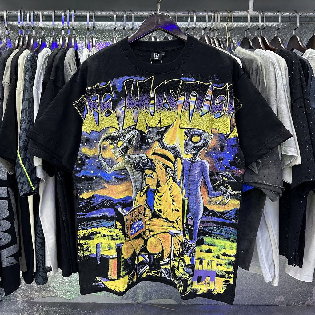 Life Hustlere Alien Graphic Short-Sleeve T-Shirt ¡ª context