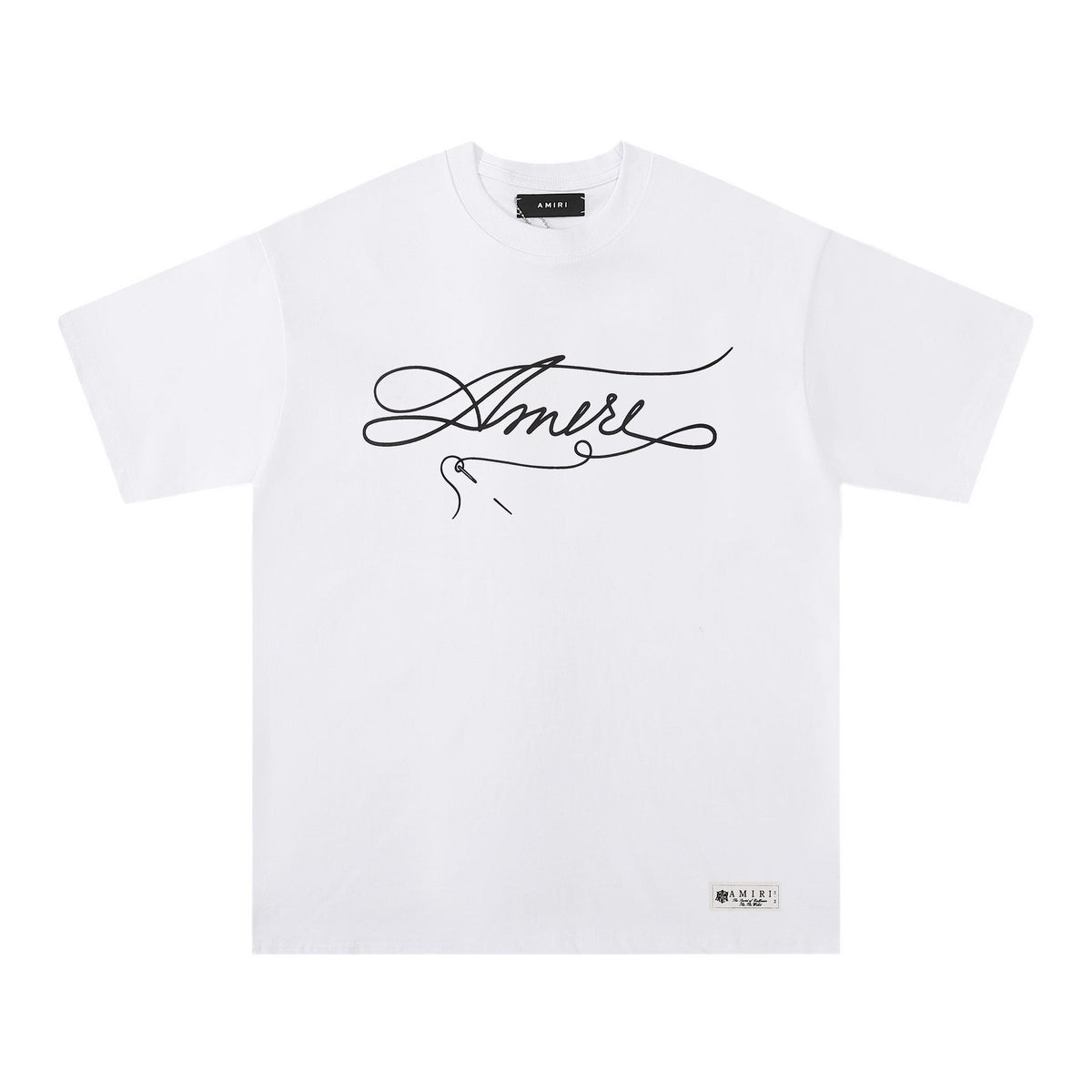 AMIRI Script Chest Graphic Short-Sleeve T-Shirt ¡ª front