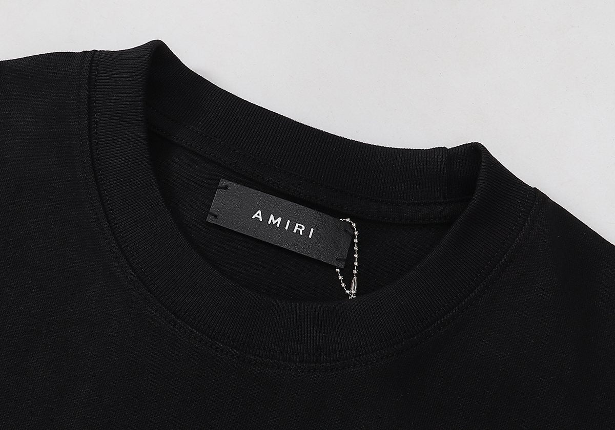 AMIRI Front Logo Graphic Short-Sleeve T-Shirt ¡ª neck_label