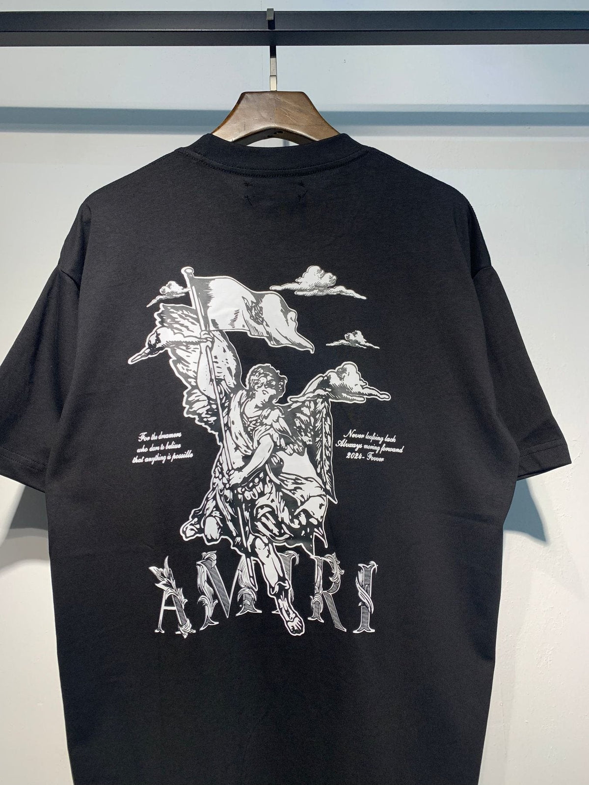 AMIRI Angel Flag Graphic T-Shirt ¡ª front