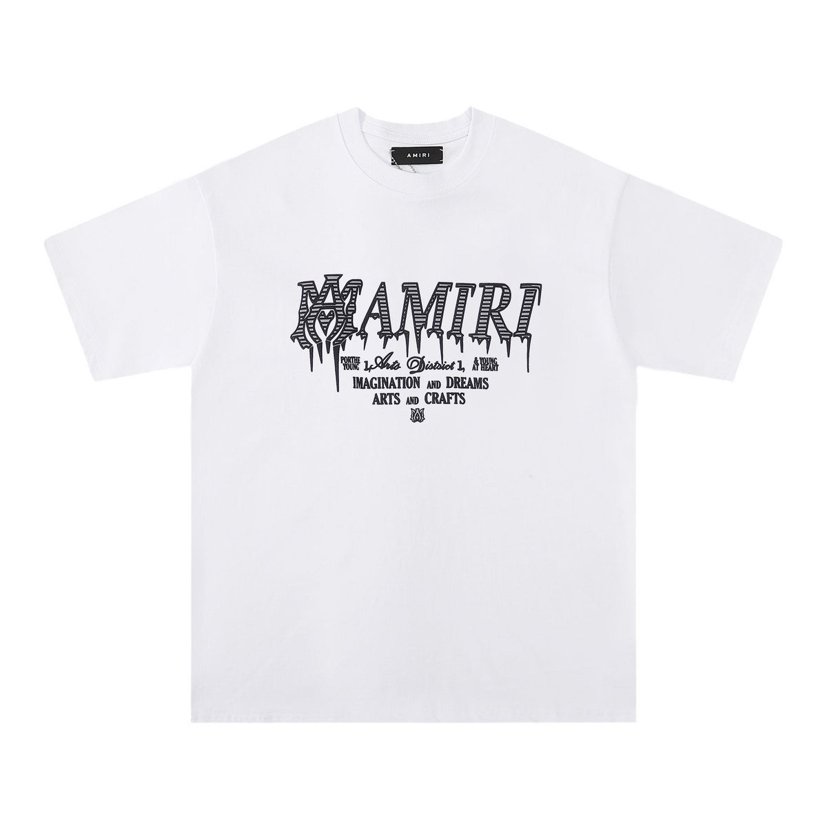 AMIRI Crest Graphic Short-Sleeve T-Shirt ¡ª front